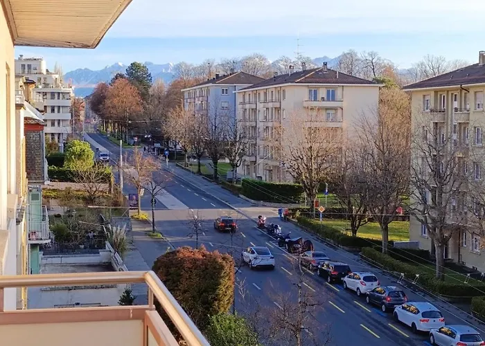 Contemporary One-bedroom Lausanne 公寓